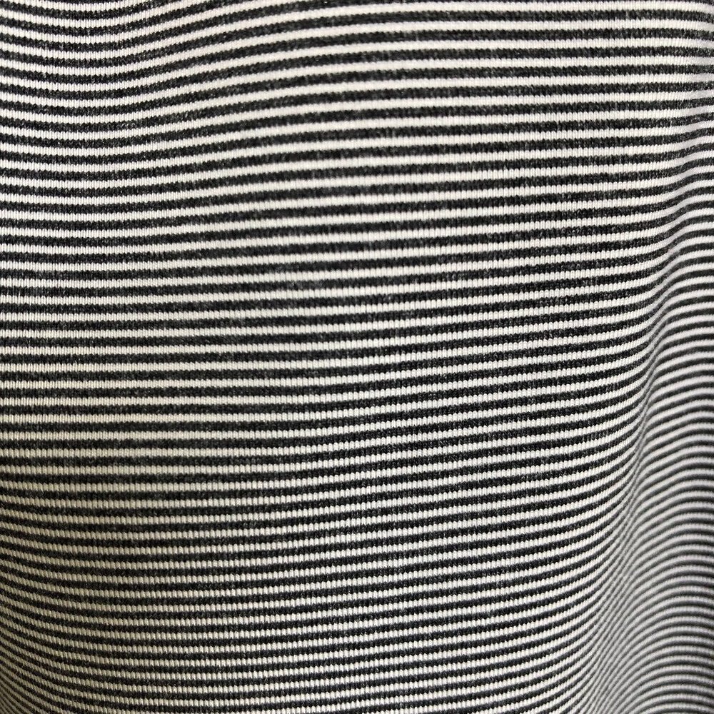 Kyodan Racer Back Striped Tank Top with Built In Bra Black/Wht/Orange Size M - Picture 3 of 12